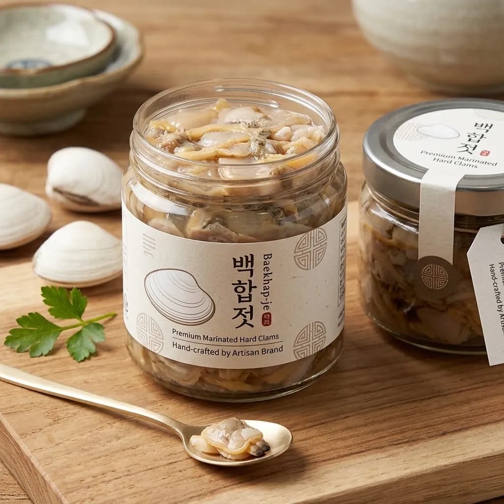 백합 젓갈 500g